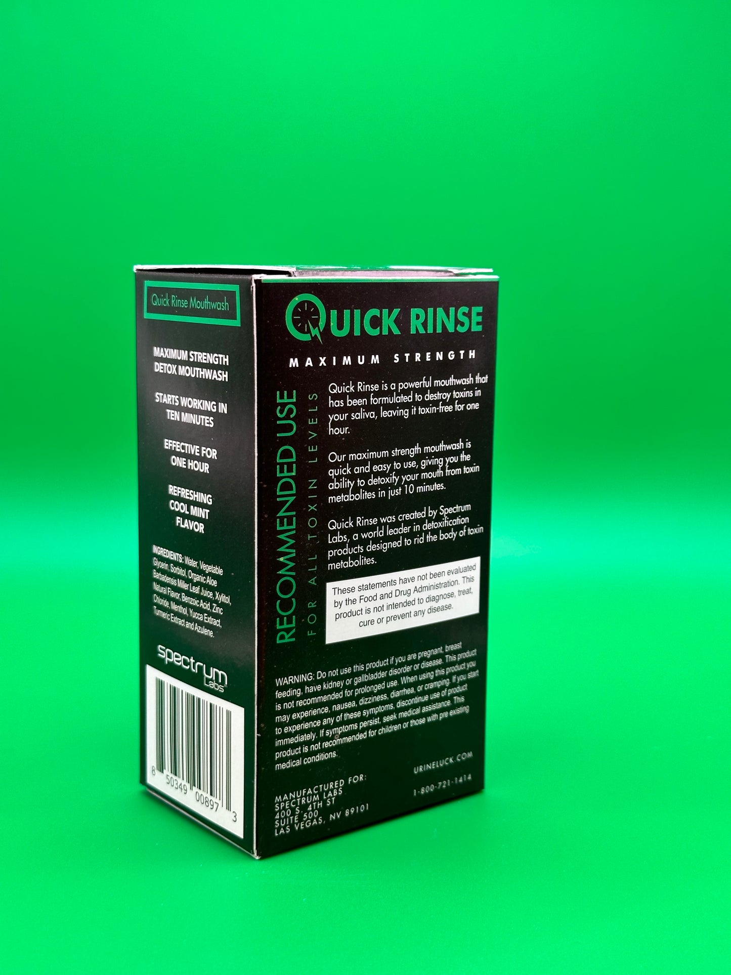 Spectrum Labs | Quick Rinse | Detoxifying Mouthwash
