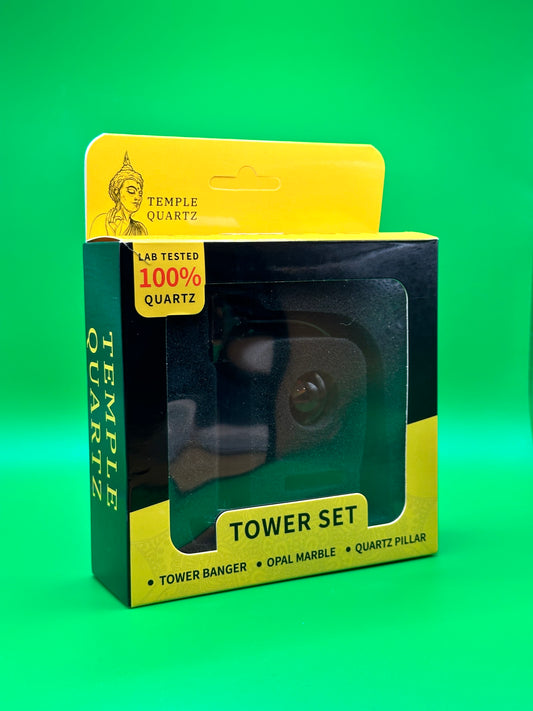 Temple Quartz | Tower Set | 10mm 90° or 14mm 90°