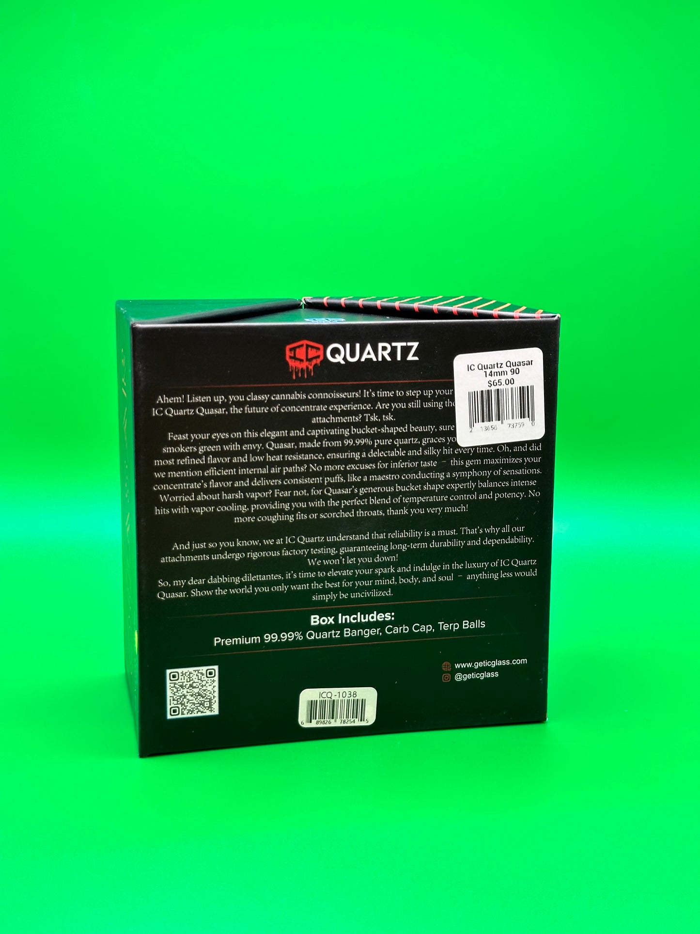 IC Quartz | Quasar | 14mm Male 90°
