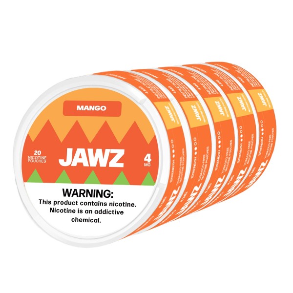 Jawz Nicotine Pouches Mango 4mg & 8mg