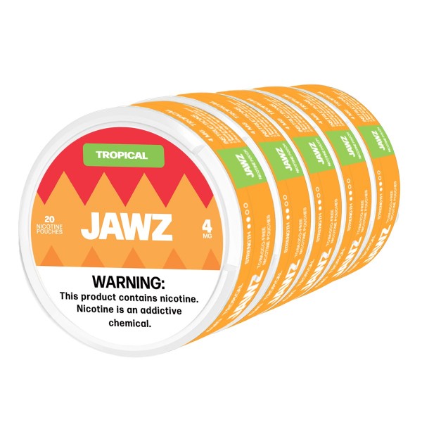 Jawz Nicotine Pouches Tropical 4mg & 8mg