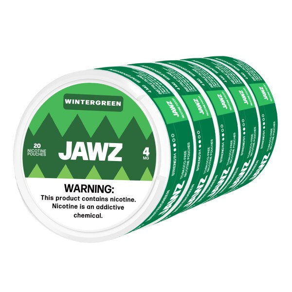 Jawz Nicotine Pouches Wintergreen 4mg & 8mg