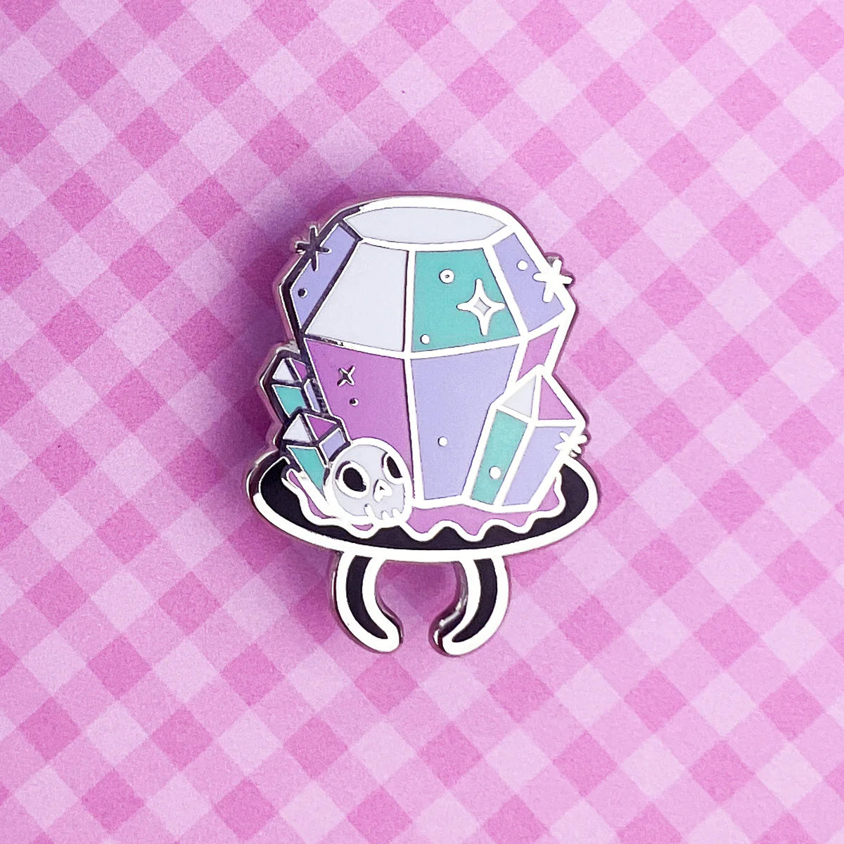 Band of Weirdos Crystal Pop Pin