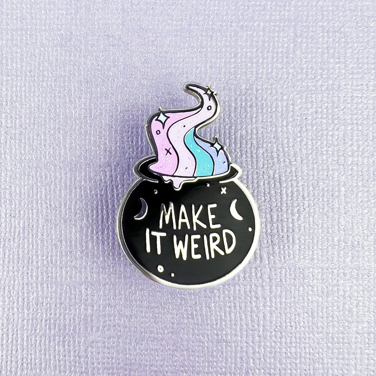 Band of Weirdos Pin Make it Weird