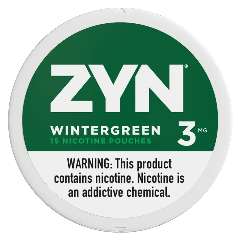 Zyn Wintergreen Nicotine Pouches 3mg & 6mg