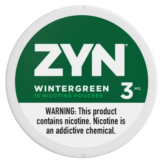 Zyn Wintergreen Nicotine Pouches 3mg & 6mg