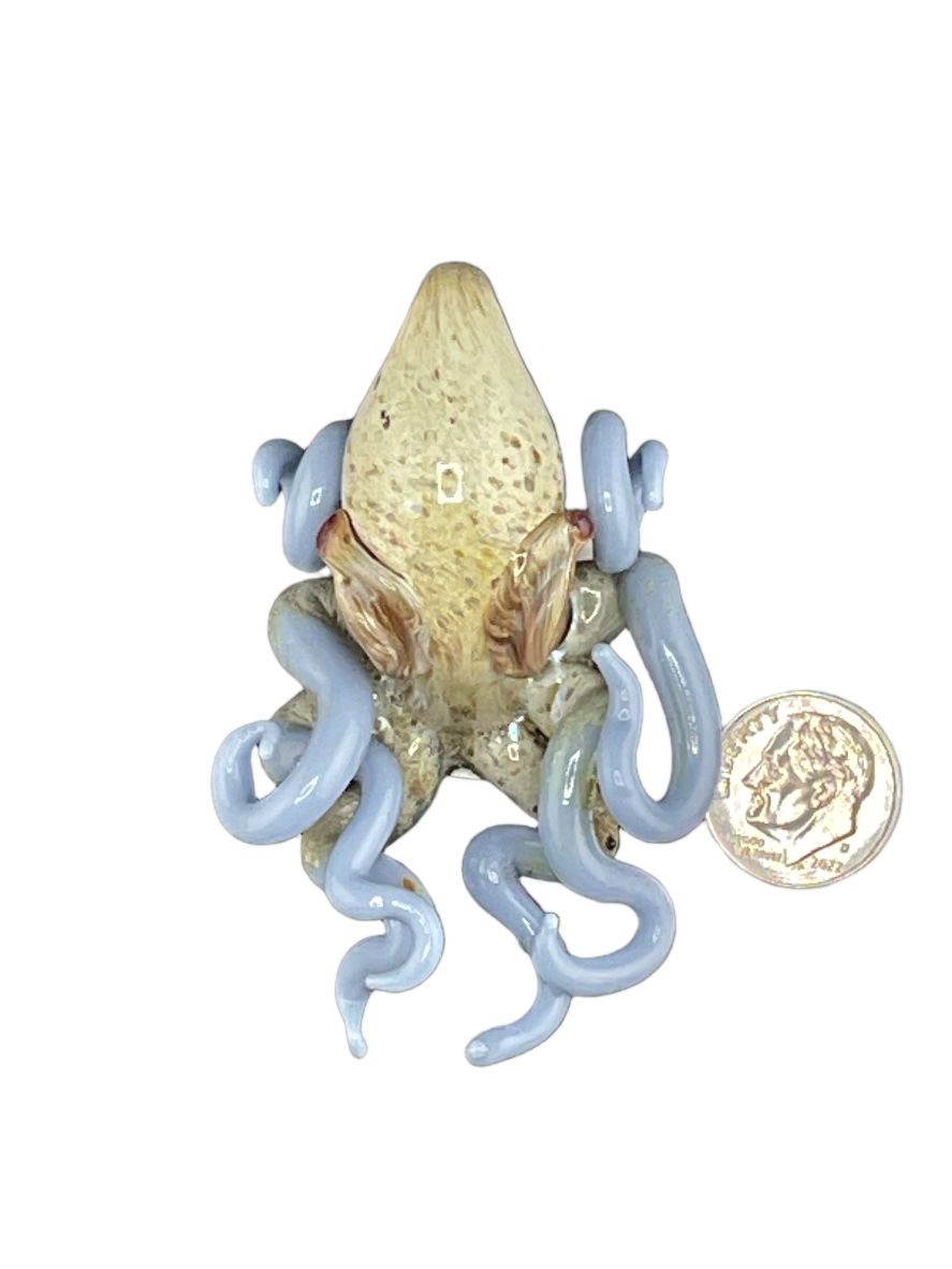 Berning Glass Octopus Pendant