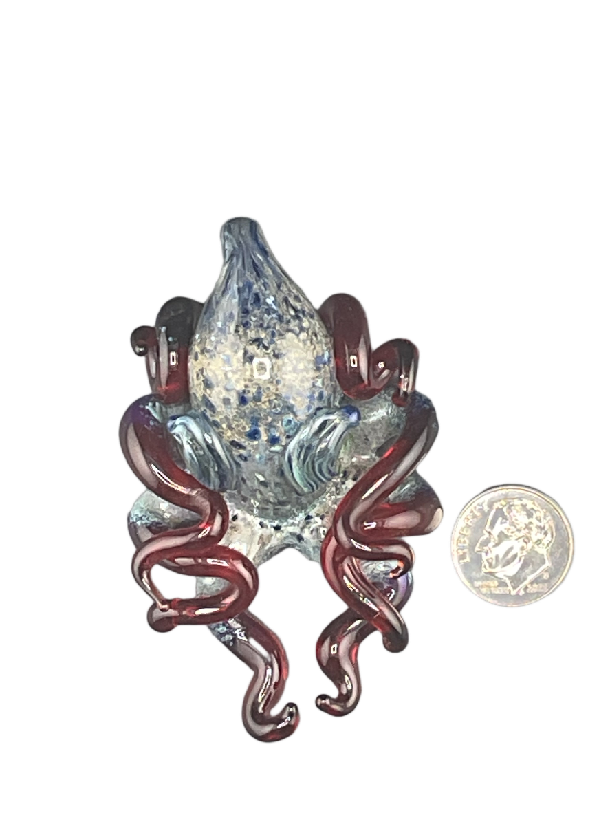 Berning Glass Octopus Pendant