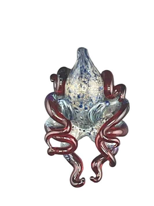 Berning Glass Octopus Pendant