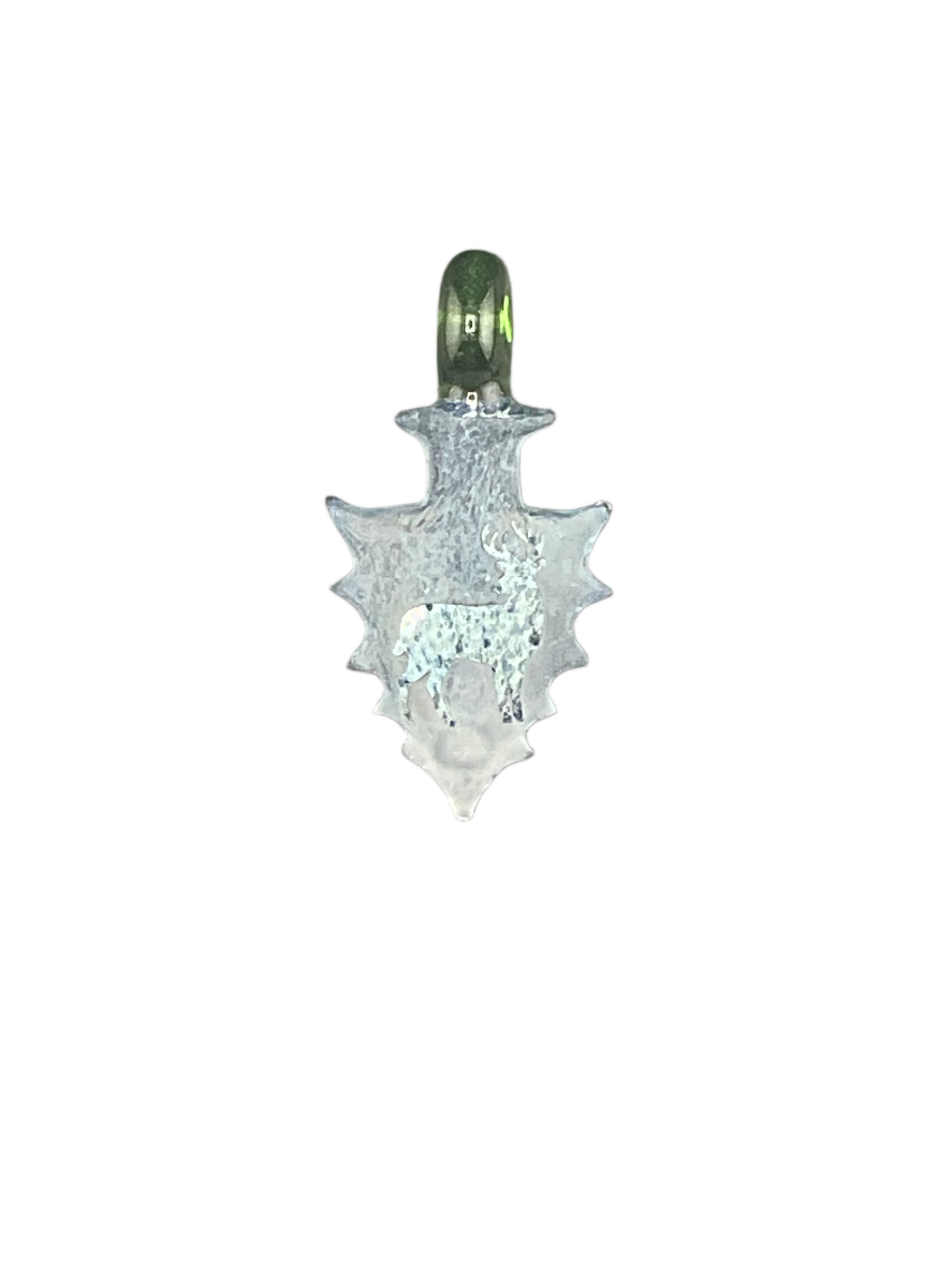 Brando Glass ( Brandon Welk ) Arrow Head Pendant