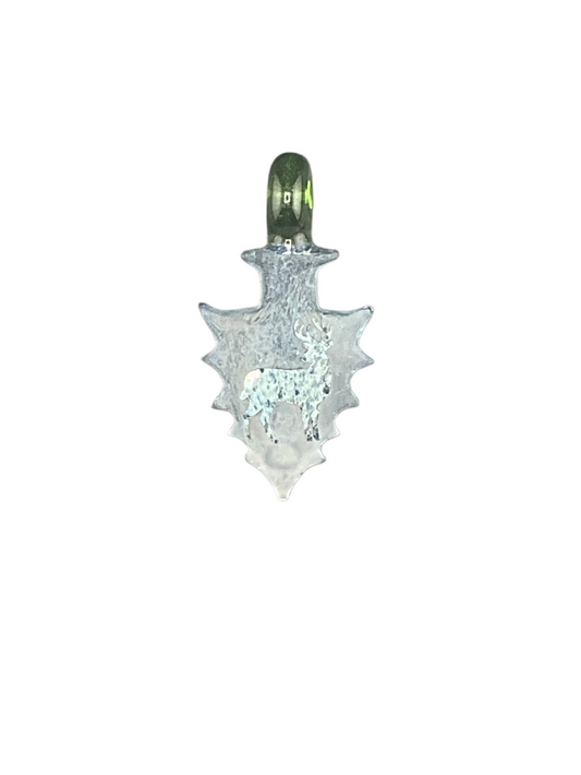 Brando Glass ( Brandon Welk ) Arrow Head Pendant