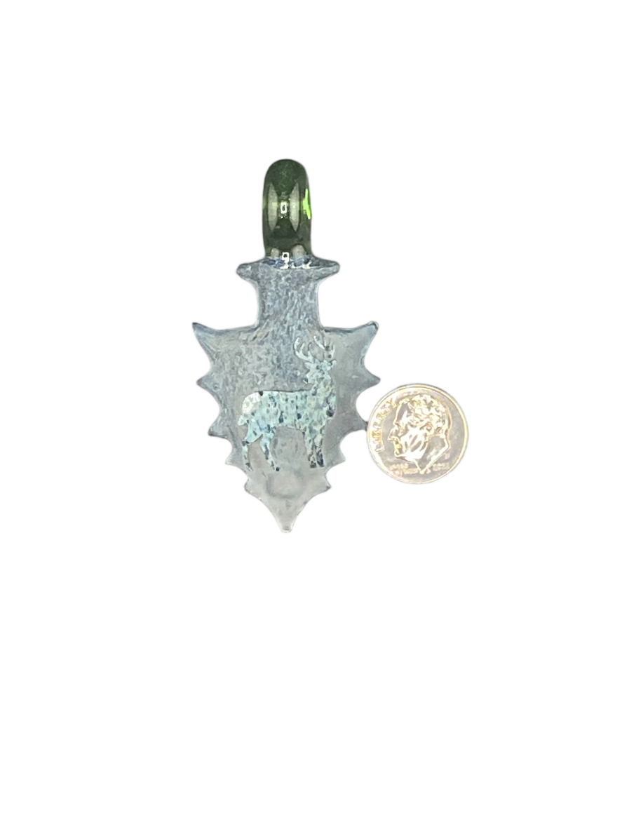 Brando Glass ( Brandon Welk ) Arrow Head Pendant