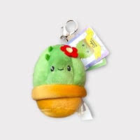 Squishable keychain cactus