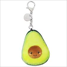 Squishable keychain avocado