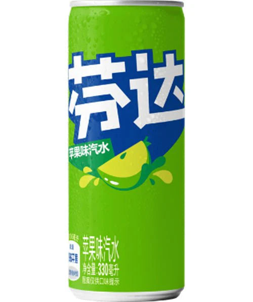 Fanta Apple Soda (330ml) (China)