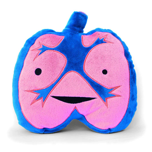 Lungs Plush - I Lung You - Plush Organ Stuffed Toy Pillow