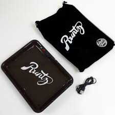 Runtz black rolling tray, LED Rolling Tray, glow rolling tray