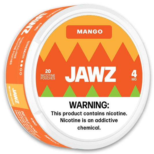 Jawz Nicotine Pouches Mango 4mg & 8mg