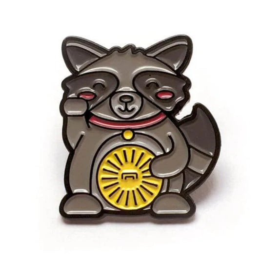 Kolorspun Lucky Raccoon Pin