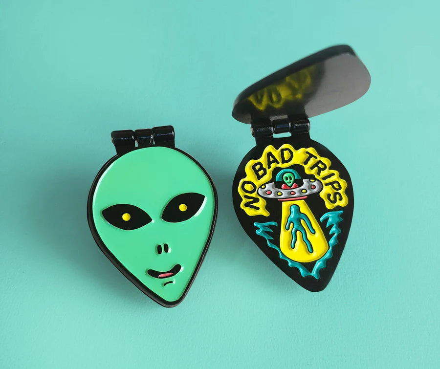 Killer Acid No Bad Trips Pin