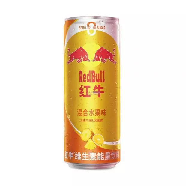 RED BULL MIXED FRUIT FLAVOR ZERO SUGAR