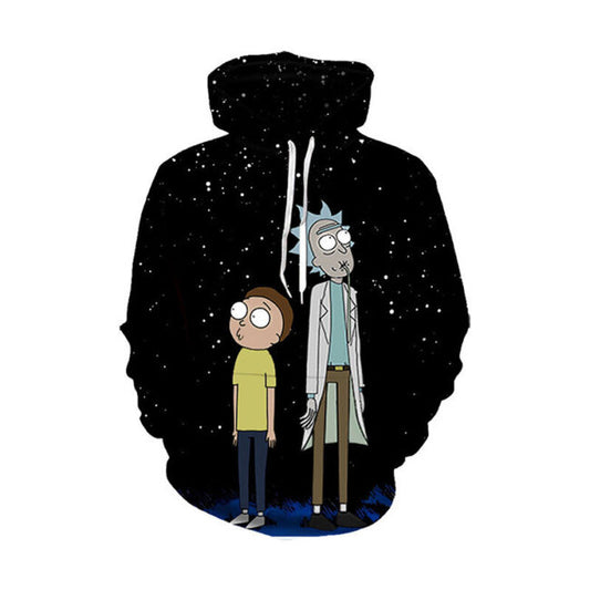 Rick And Morty Hoodie ( Mens)