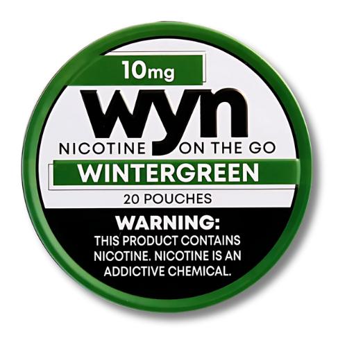 Wyn Nicotine Pouches Wintergreen 6mg, 10mg & 14mg