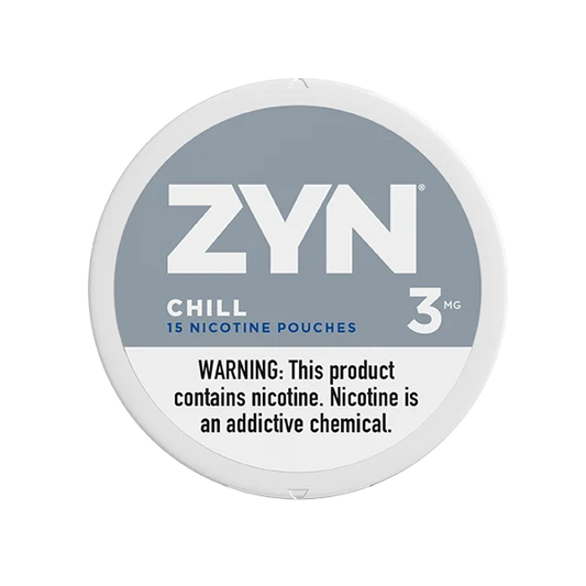 Zyn Chill Nicotine Pouches 3mg & 6mg