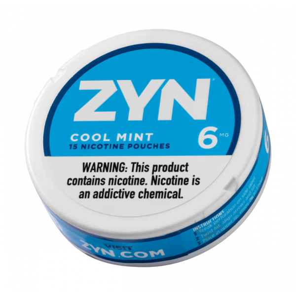 Zyn Cool Mint Nicotine Pouches 3mg & 6mg